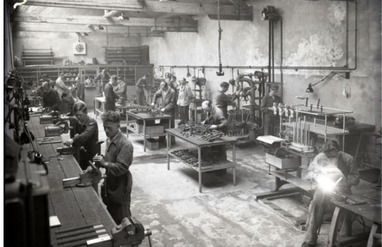 Inside Cezoma's Old Workplace