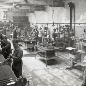 Inside Cezoma's Old Workplace
