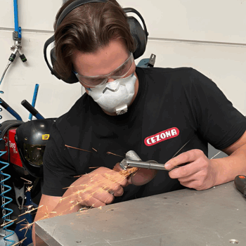 A Cezoma Engineer Working
